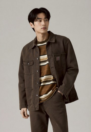 【618限搶3折起】Workwear 工裝系列 Berkley 牛仔工作外套 熱賣單品