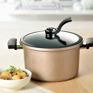 日本和平金屬 FREIZ Bistoni IH 相容陶瓷塗層燉煮微壓鍋3.3L