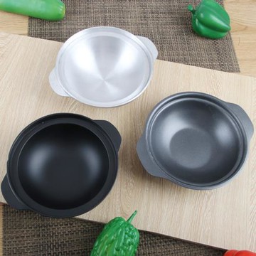 鋁合金港式煲仔飯鍋干鍋鍋家用平底小鐵煲鍋鋁砂鍋小火鍋鍋仔商用