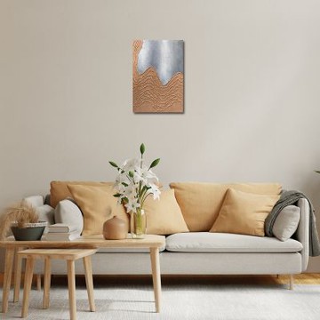 御畫房 當代國家級展覽畫家 抽象系列手繪油畫70×100cm(DB-185)