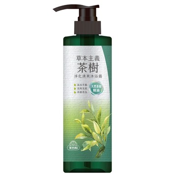 美吾髮草本主義茶樹淨化清爽沐浴露