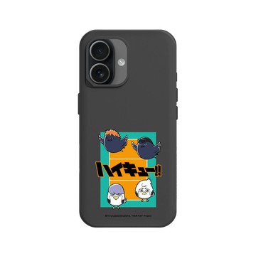iPhone 17 SolidX 黑 - 排球少年 Haikyu!! - 排球場上的吉祥物