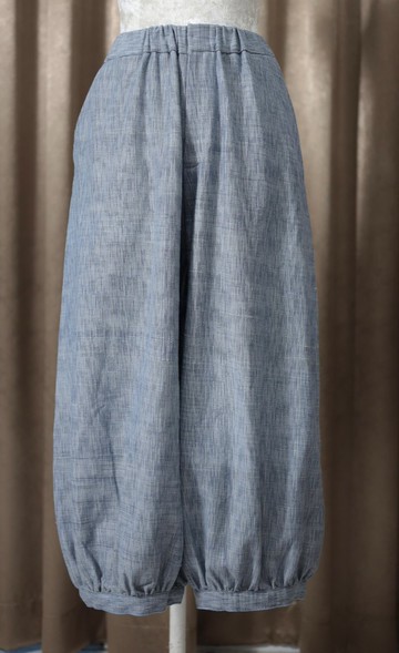 Look & Leaf - 手織棉紗南瓜褲