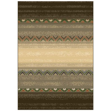 漣漪鄉野棕地毯 133x190cm