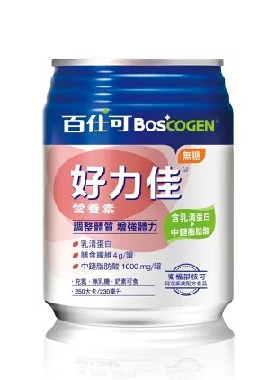 百仕可 好力佳養素 無糖230mlx24罐/1箱 買二箱送一箱(南崁長青藥局)