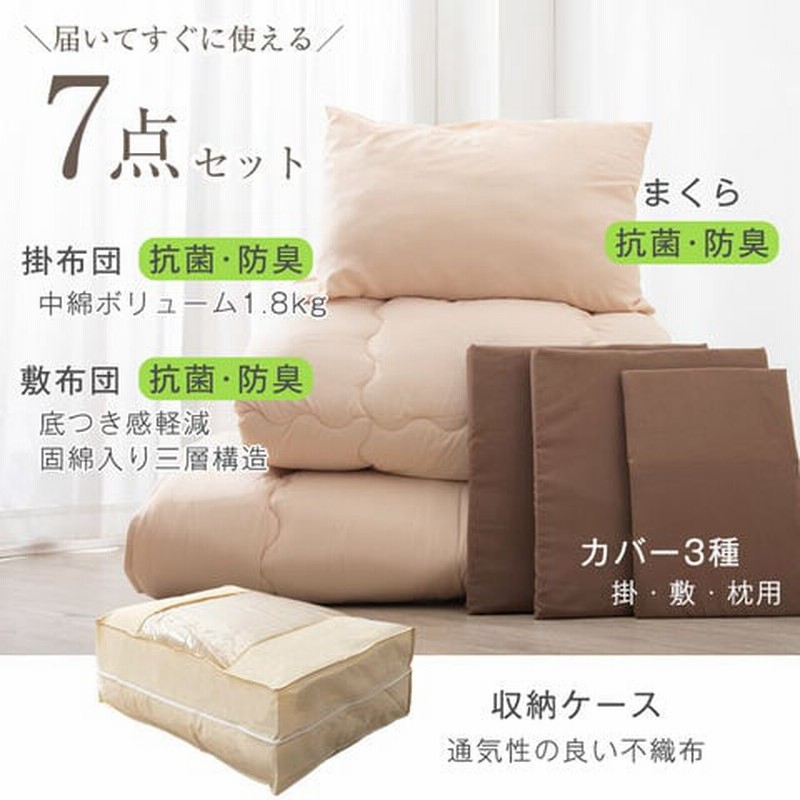 90％OFF】 ファミリー敷布団 敷パッド セット 3人用 220×200cm 洗える カバー付き 布団セット 帝人 抗菌防臭 防ダニ ピーチスキン  来客用