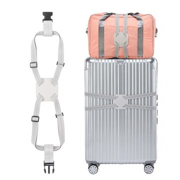 旅行箱包安全固定綁帶十字打包帶行李箱捆綁帶加固彈力托運捆扎帶