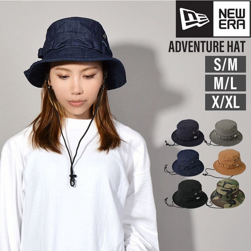 ニューエラ アドベンチャーハット メンズ Newera ハット 帽子 アドベンチャーハット レディース 57cm 59cm 61cm S M L あご紐付き おしゃれ ブランド バケハ 鞄 通販 Lineポイント最大0 5 Get Lineショッピング