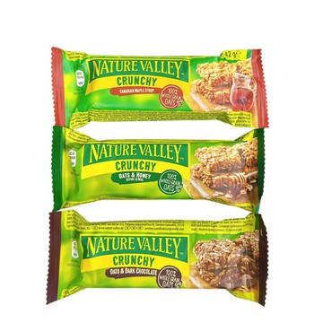 〔現貨特惠〕Nature Valley 天然谷燕麥棒 42g 隨手包 蜂蜜 / 黑巧克力 / 加拿大楓糖 穀物棒 能量棒