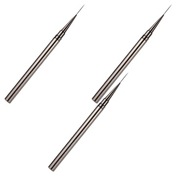 喵汪森林 日式美甲拉線筆 18mm 3支 槍灰色