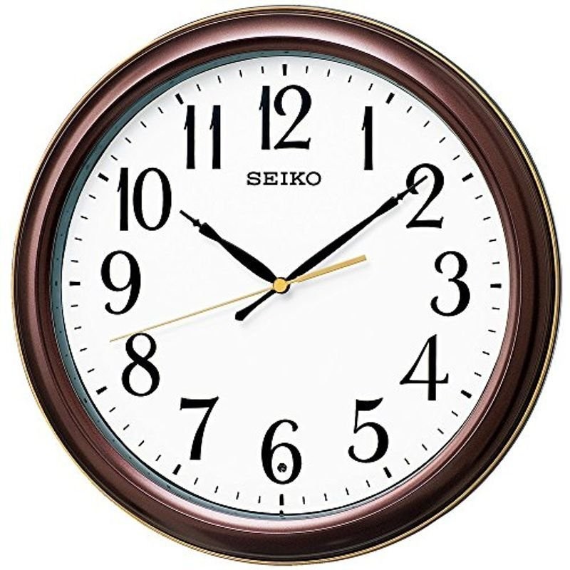 SEIKO CLOCK (セイコークロック) 掛け時計 電波 アナログ 八角型 木枠