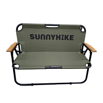 黑化鋁管雙人椅  GN  1個  綠色