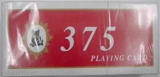 自由 375 撲克牌  (12副 /打)  24打 /箱