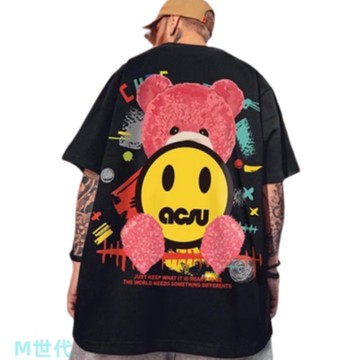 【M世代】大尺碼 新款寬鬆短袖t恤 男生上衣 時尚百搭短T 情侶裝休閒上衣(ATHG116)