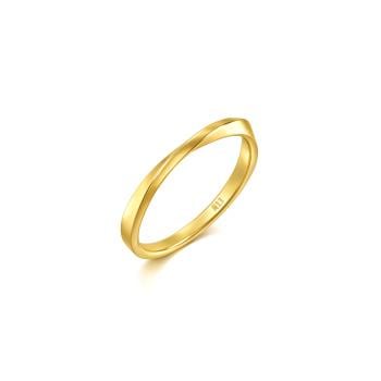 Essence「永」 莫比烏斯環 黃金戒指_計價黃金