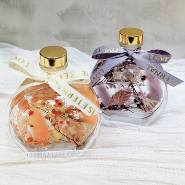 浮游花夜燈 乾燥花永生花 可客製 畢業 母親節 聖誕禮物 婚禮小物