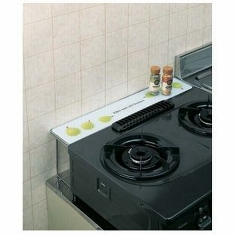 強化ガラス製コンロすきまガード ラ フランス キッチン 汚れ防止 収納 コンロ奥ラック 通販 Lineポイント最大0 5 Get Lineショッピング