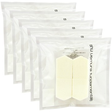 shu uemura 植村秀 新五角4PCS粉撲 x 5