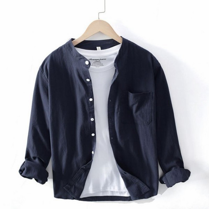 長袖シャツ メンズシャツ メンズトップス メンズファション 爽やか シャツ 薄い カジュアルシャツ カッコイイ 春夏 長袖メンズシャツ 通販 Lineポイント最大0 5 Get Lineショッピング