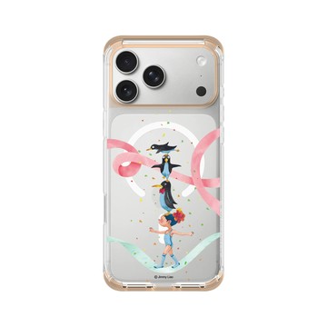 iPhone 17 Pro Max ClearX (MagSafe 兼容) 暖透橘 - 幾米 Jimmy Liao - 我的錯都是大人的錯-人上人