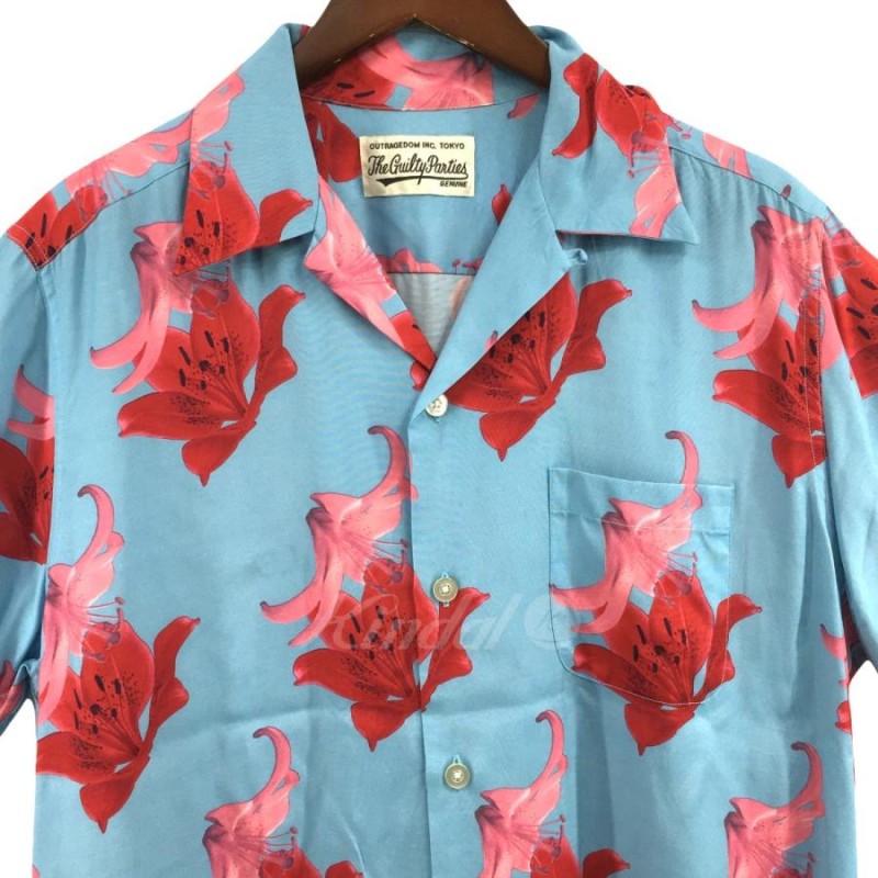 WACKO MARIA 20SS HAWAIIAN SHIRT S／S TYPE-2 アロハシャツ ブルー サイズ：M (吉祥寺店) 220418 |  LINEブランドカタログ