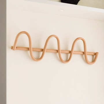 浪衣架 原藤手工製掛衣架