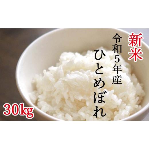 ふるさと納税 岩手県 平泉町 平泉町産ひとめぼれ　精米30kg（30kg×1袋）