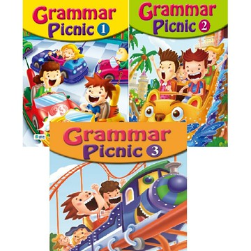 【華通書坊】Grammar Picnic 系列(課本+練習本+專屬互動式數位遊戲、資源) Blair Seo 師德文教華通書坊/姆斯