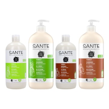 德國 Sante 沙達 鳳梨檸檬 椰子香草 沐浴露 500/950ml 潔膚 溫和 附發票 【心心哈德】現貨 全館499超取免運｜全場下殺★滿額再享折扣