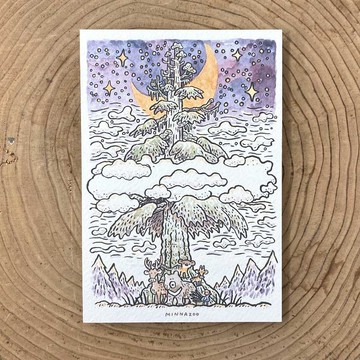 在地好朋友明信片－臺灣最高杉