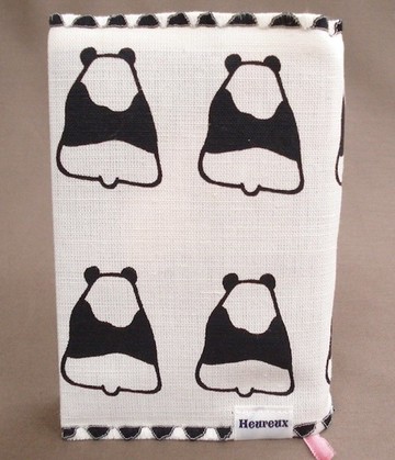 書套 文庫本尺寸 熊貓圖案