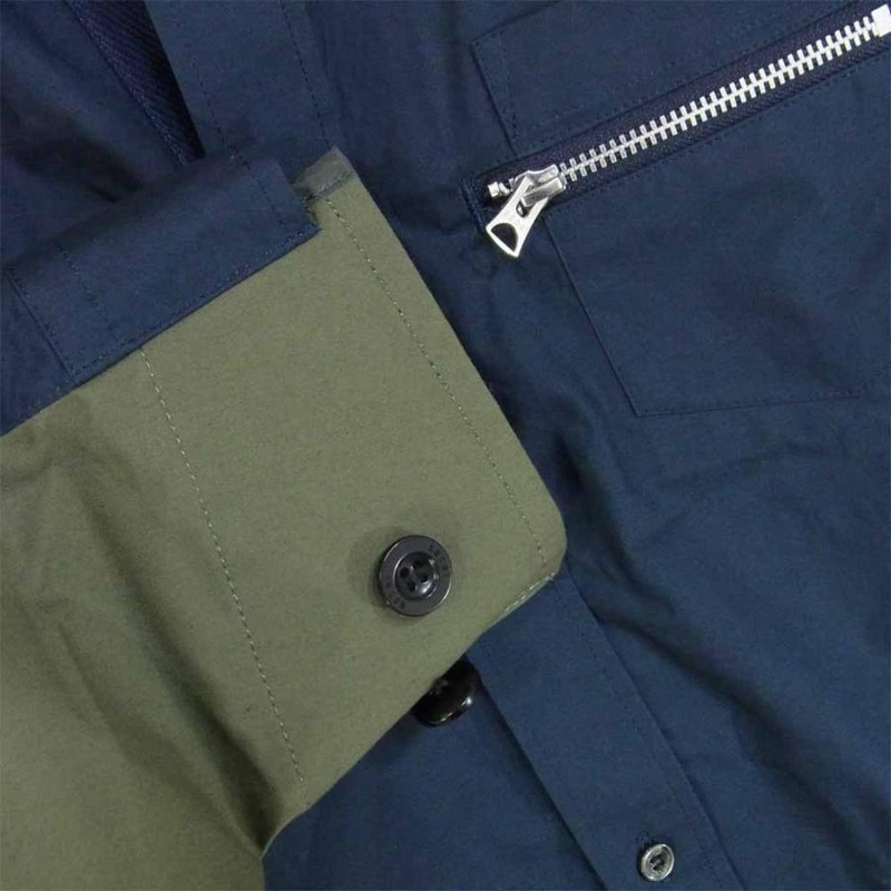 Sacai サカイ 21SS 21-02534M Typewriter Grosgrain Shirt 切替 長袖 