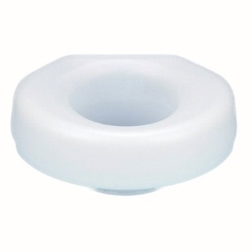 Raised Toilet Seat TallEtte 4 Inch Height White 300 lbs. Weight Capacity White 1 Each by Maddak