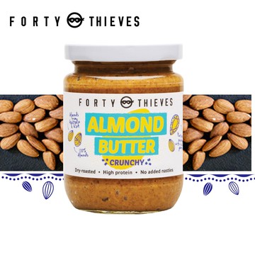 壽滿趣 - 紐西蘭Forty Thieves頂級顆粒杏仁醬-235g