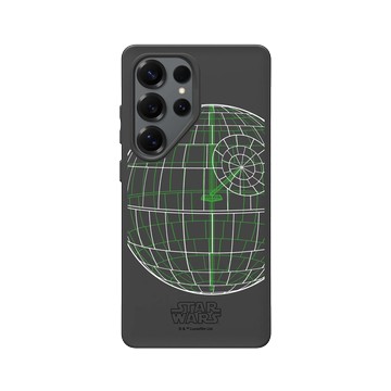 Galaxy S25 Ultra SolidSuit 黑 - 迪士尼-星際大戰 Star Wars - 死星-線稿風格
