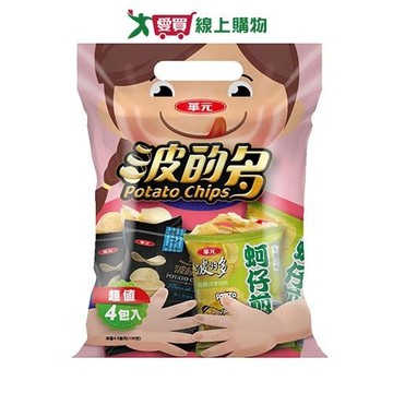 華元波的多好大包洋芋片136G【愛買】