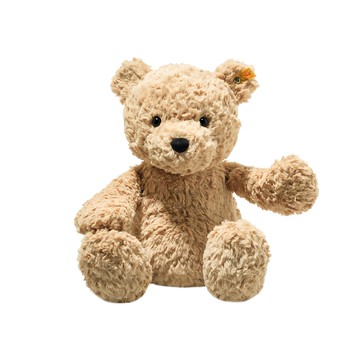 Steiff 德國金耳釦 Soft Cuddly Friends Jimmy Teddy Bear 玩偶 柔軟絨毛 安全無毒 兒童伴  40cm  泰迪熊 棕色  1個