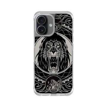 iPhone 17 ClearX (MagSafe 兼容) 晶透白 - Disney Villains - 獅子王 — 刀疤咆哮