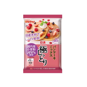 [家速配]日清濕潤鬆餅粉480g