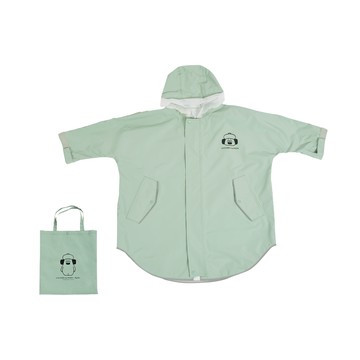 《BigRed 胡子碰碰聯名系列》親子連身式風雨衣