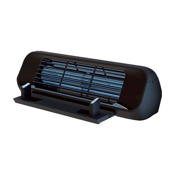 MeMO 三角滾棒式扇葉筆電散熱架 300*85*85mm 1900-2600 RPM 適用於平板電腦/手機  黑色  1個