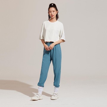 ULTRACOOL- 涼感修身速乾長褲-愛琴海藍