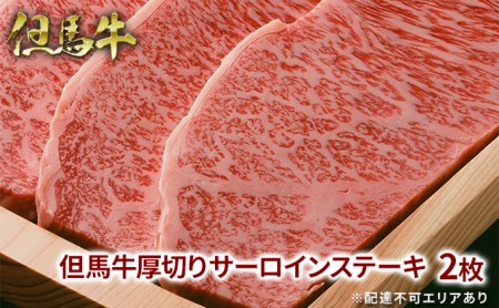 但馬牛 厚切り サーロイン ステーキ 300g×2枚 計600g[ 牛肉 お肉 ブランド牛 キャンプ BBQ アウトドア バーベキュー ギフト