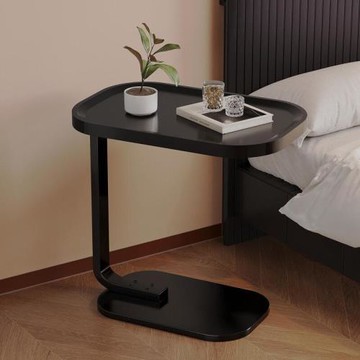 小桌子床邊桌茶幾簡約沙發邊幾客廳陽臺臥室置物架家用意式床頭柜