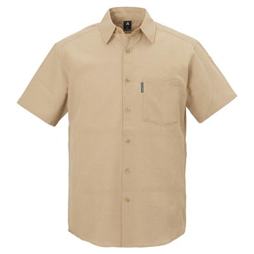 ├登山樂┤日本 mont-bell WIC Breeze S/S Shirt MS 男款短袖襯衫 卡其 # 1114921TN