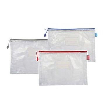 成功 網格拉鏈袋(A4) 12個入/組 1420C