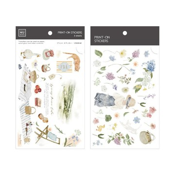 【Print-On Stickers 轉印貼紙】no.279