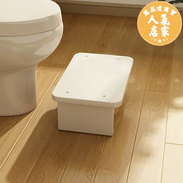馬桶凳/墊腳凳/腳踏凳 馬桶凳腳凳加厚家用坐便器墊腳凳廁所蹲坑神器腳踩凳沙發墊腳矮凳