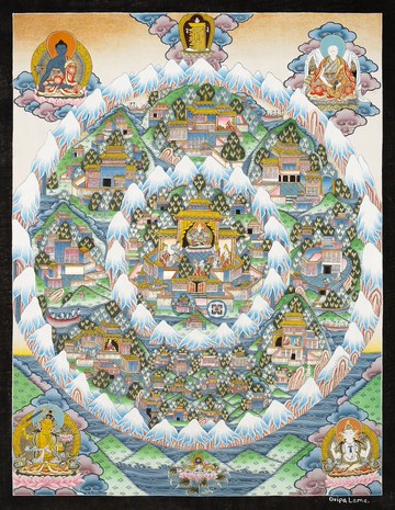 香巴拉淨土 — 和平安樂與覺悟的神聖境域