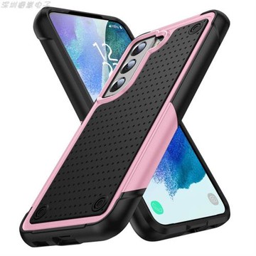 適用三星s21Plus足球紋硅膠全包手機殼s21Ultra軍工鎧甲護盾防摔